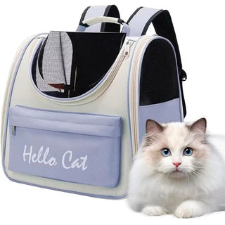 Mochila Transporte Pet Gato Cachorro Animais Pequeno Medio Porte Bolso Ar Ventilado Bolsa Vista Panoramica Viagem Passeio Caminhada Descanso Camping