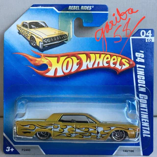 HOT WHEELS ‘64 LINCOLN CONTINENTAL 2009 REBEL RIDES GARIBA58