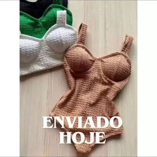 ALÇA BUBLEE COOm BOJO Body feminina de malha buble alça larga com bojo pra verao moda 2024