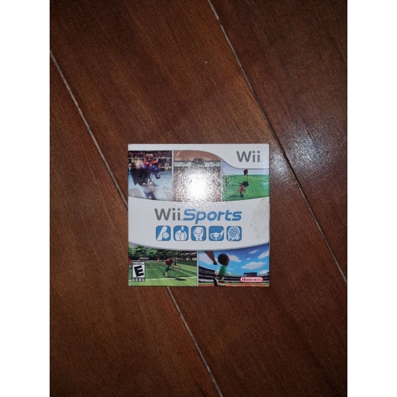 Wii Sports - Apenas a capa com o encarte