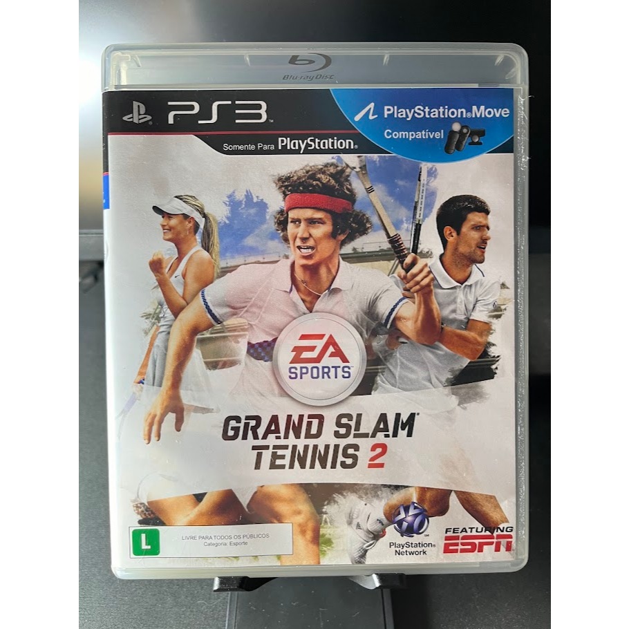 GRAND SLAM TENNIS 2 PS3 MÍDIA FÍSICA