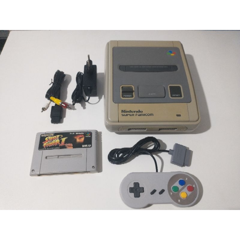 Vídeo Game Nintendo Super Famicon modelo 001 / já feito Recap