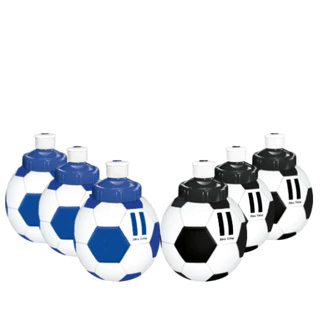 Kit 20 Garrafa Squeeze Preta E Branca E Azul E Branca 300 ml