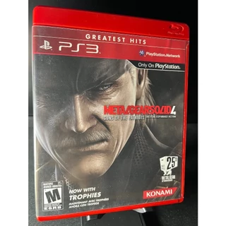 METAL GEAR SOLID 4 GUNS OF THE PATRIOTS PS3 MÍDIA FÍSICA