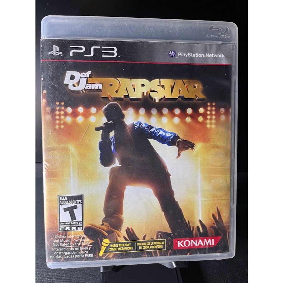 DEF JAM RAPSTAR PS3 MÍDIA FÍSICA