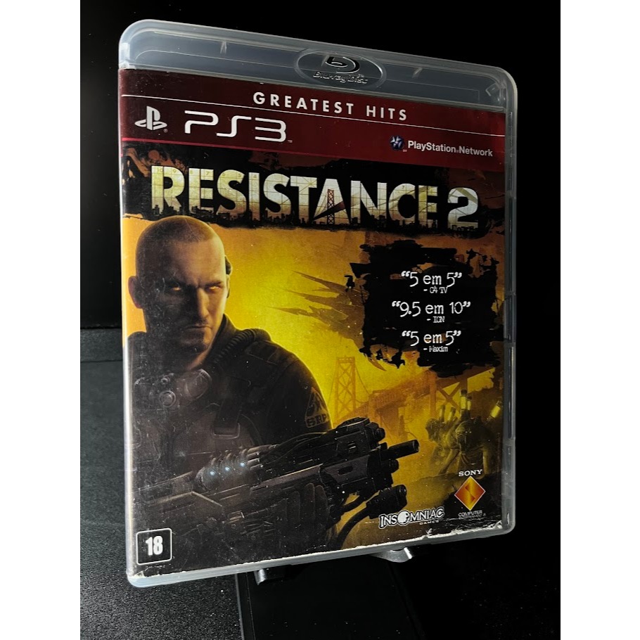 RESISTANCE 2 PS3 MÍDIA FÍSICA