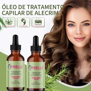 hot Mielle Organics Rose Mary Mint Escape e reforço capilar Oil 59 ml pronto a entrar