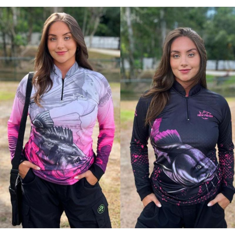 Camisa com proteção solar feminina
