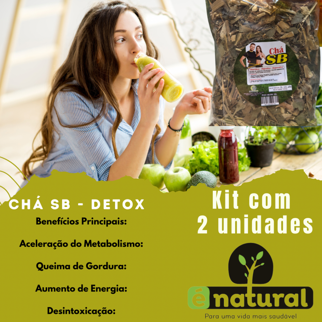 KIT CHA SB - DETOX - 02 PACOTES | Shopee Brasil