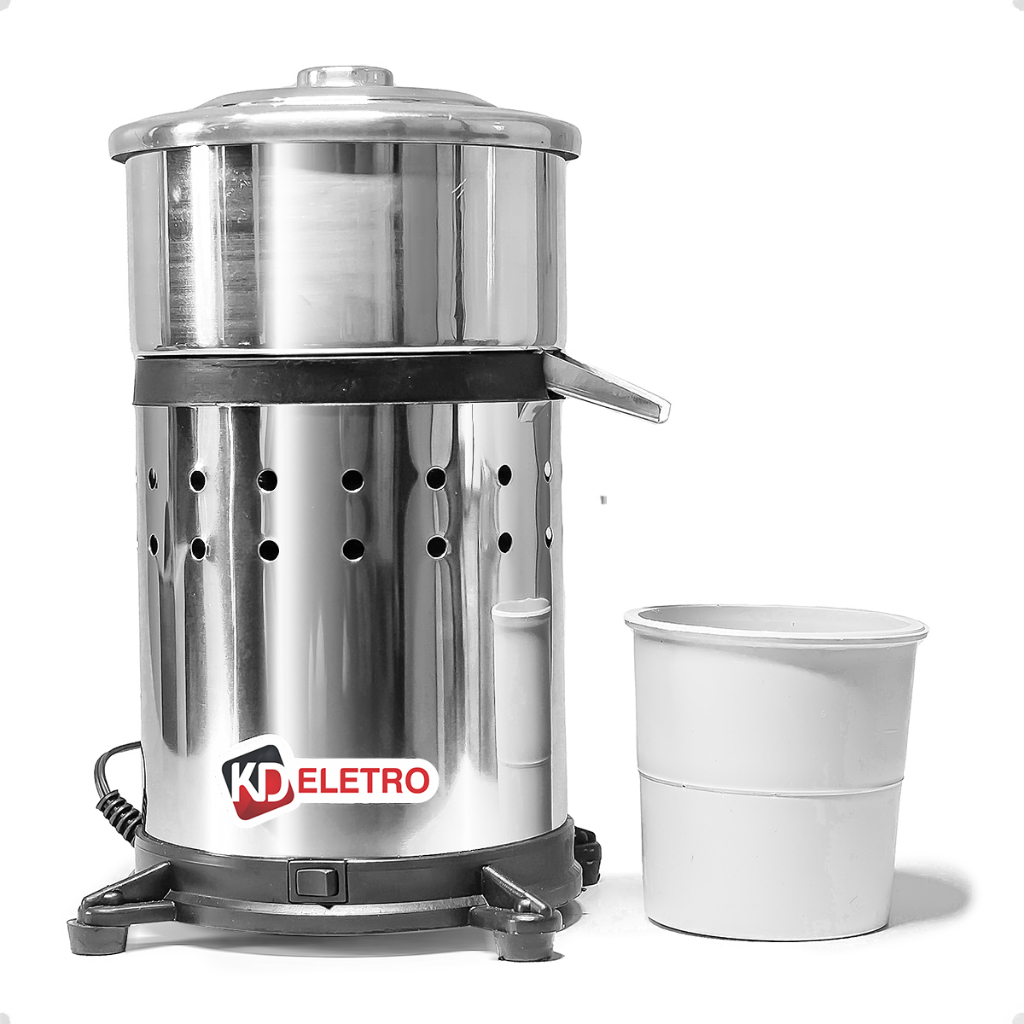 Extrator Espremedor Inox Industrial Médio Laranja Sucos Frut