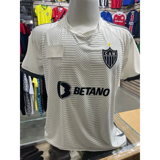 camisa de time Atlético Mineiro 24/25 branca