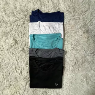 Kit C/ 5 Camiseta Masculina DryFit Para Atividade Física