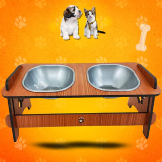 Comedouro Pet Elevado Suspenso Para Gato e Cachorro