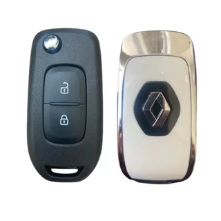 Carcaça Chave Canivete Renault Sandero Kwid 2 Botões