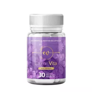 Eterna Vita Suplemento Alimentar Com 30 Cápsulas 500mg