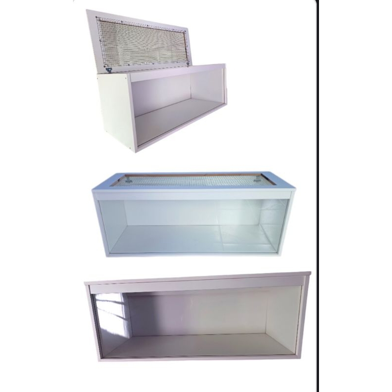 Terrário 100×40×40 para Hamster, Répteis etc.