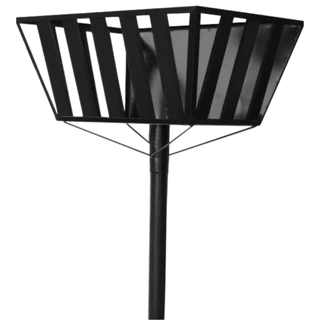 Lixeira Para Calçada Passeio Externa Ferro Imperial