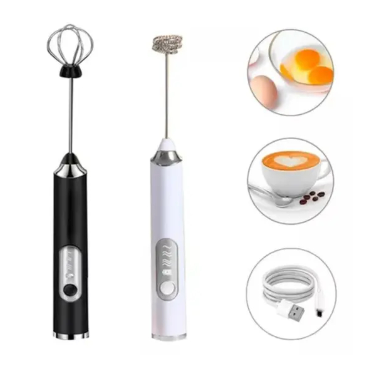 Misturador Mixer Leite, Bebidas E Ovos Portátil Elétrico 2 r