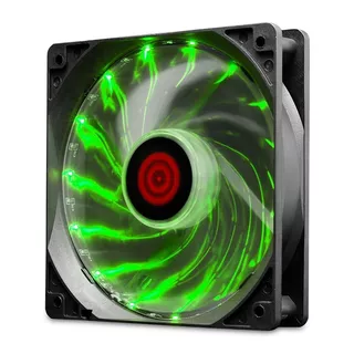 Microventilador Cooler Ventoinha TGT HAWKER 1X120MM VERDE, HAWKER-GREEN