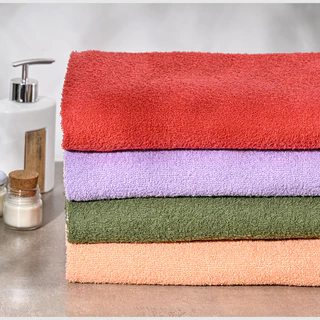 Kit 5 Toalha de Banho Laune HAUS 100% Algodão 60x120 cm Sortida