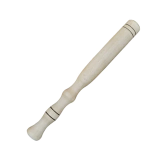 1 Porrete De Madeira Bater Pneu Cassetete 40cm
