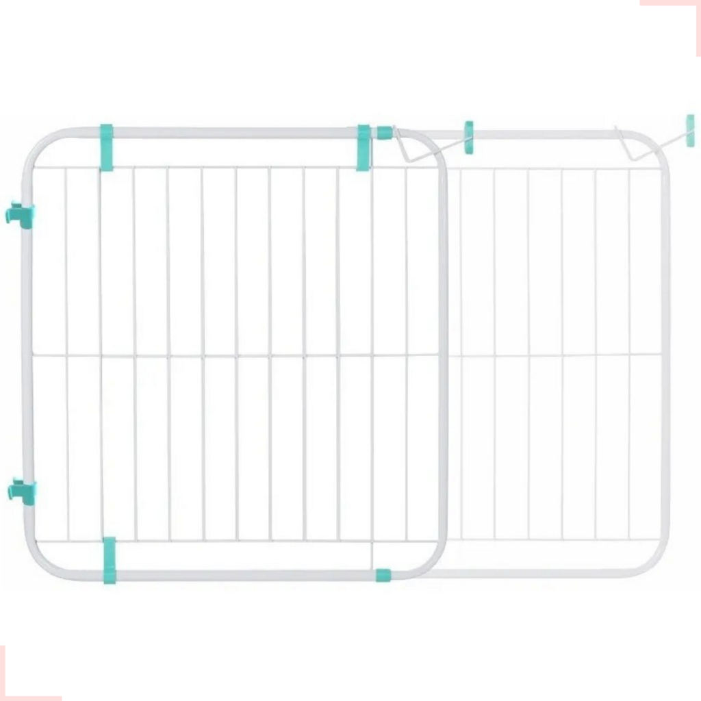 Portão Expansivo Proteção Criança Cão Pet De 70 A 115 Cm