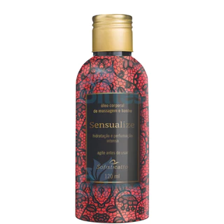 ÓLEO CORPORAL SENSUALIZE SOFISTICATTO COSMÉTICOS MASSAGEM E BANHO