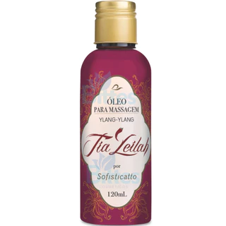 ÓLEO PARA MASSAGEM TIA LEILAH SOFISTICATTO COSMÉTICOS