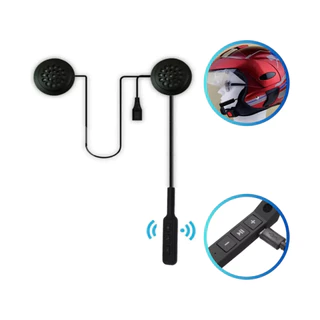 Fone De Ouvido Sem Fio P/ Capacete Moto Bluetooth Microfone