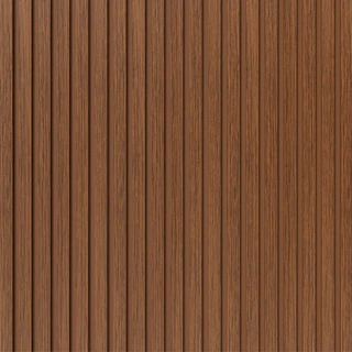 Painel Ripado Autocolante de EVA Meu Rodapé Linha Madeto Cinamomo 110m x 0,5m