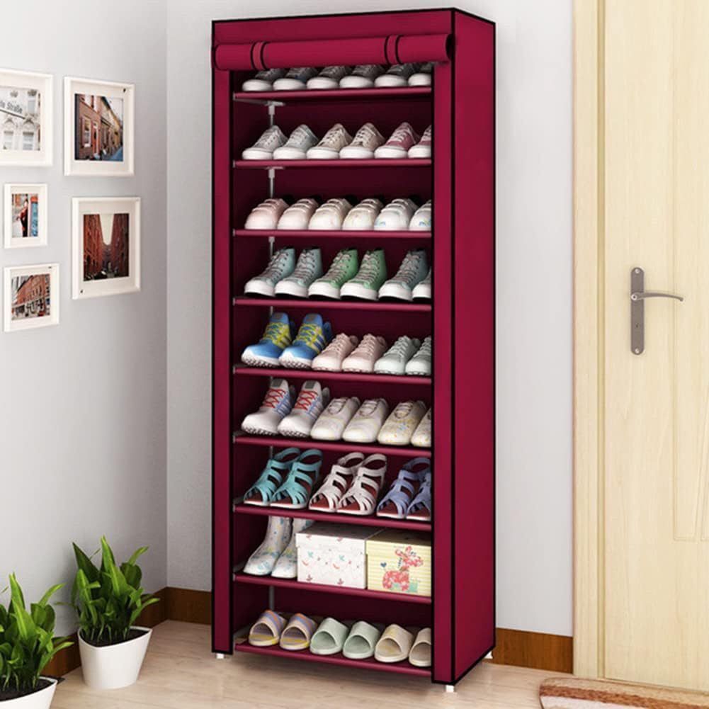 Sapateira para Organizar Calçados e Objetos com 9 Prateleiras