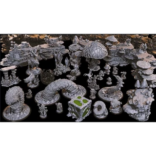 MINIATURAS de Tabuleiro esculturas e RPG Dungeons & Dragons Coleção -the Undercaves -