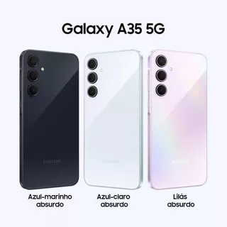 CELULAR SAMSUNG GALAXY A35 5G 6RAM 128GB NACIONAL ANATEL