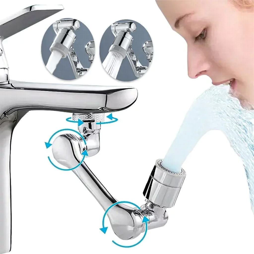 Extensor Duplo De Aerador Universal Para Torneira Giratória - A639