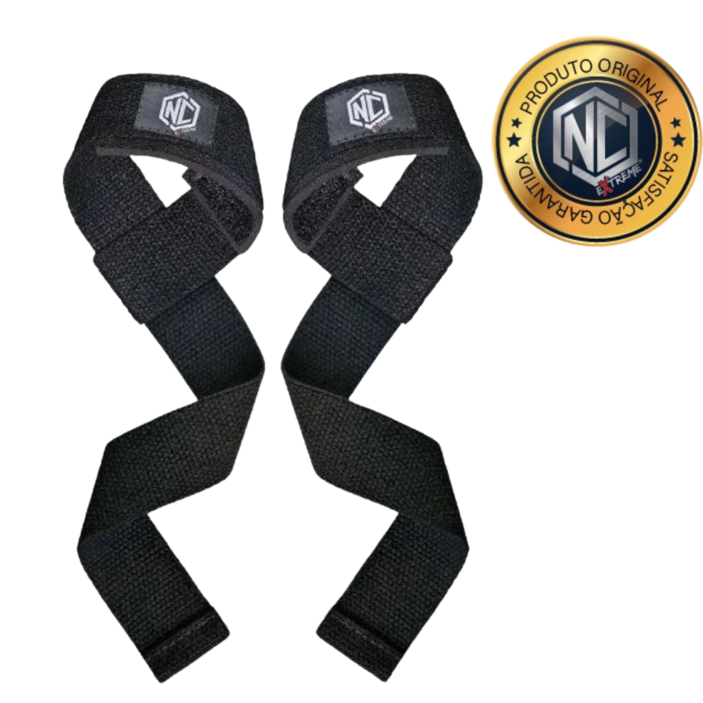 Tala Thin Strap Musculação Academia Cross Profissional 100% Algodão Crossfit Musculação Nc Extreme