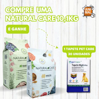 Ração Natural Care ULTRA PREMIUM - Para Cães Filhotes Mini Pequeno 10,1KG