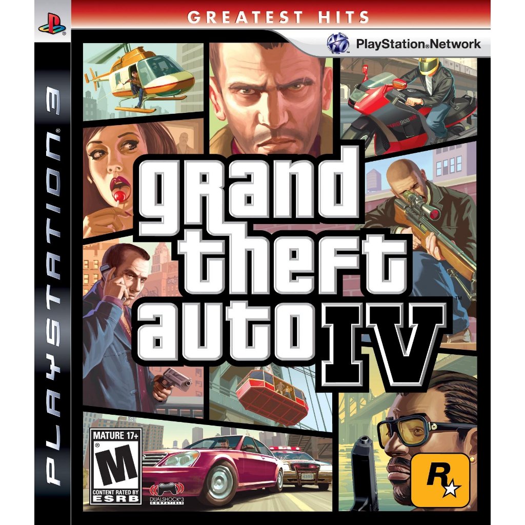 GTA 4 PS3 MÍDIA FÍSICA