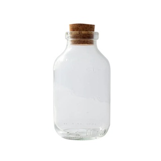 12 Frascos De Vidro Penicilina Graduado 125ml Para Sais C/rolha - Cristal