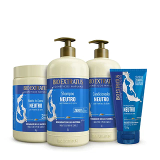 Kit Neutro (1L/Kg) Linha Completa Bio Extratus