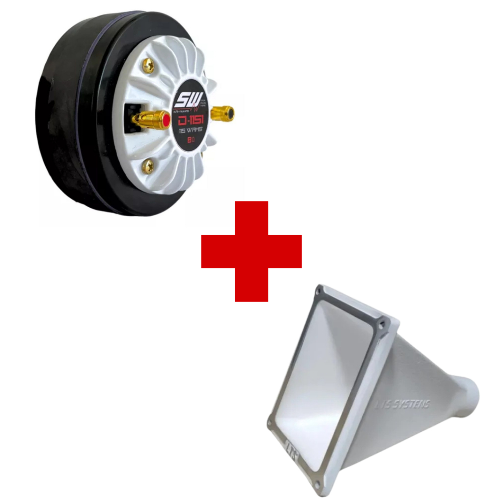※TIWA Driver Ti Sw Poliimida D1151 Corneta 1pol 8ohms + 1512 Lts
