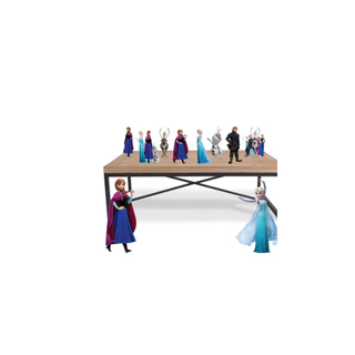 Kit Display Frozen 8 De Mesa 2 De Chão Para Festa
