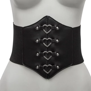 Cinto Espartilho Gótico Corset Corselet Sintético Promoção
