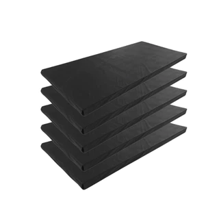 KIT 5 COLCHONETE YOGA CROSSFIT ACADEMIA EXERCÍCIOS MACIO ESPUMA DE ALTA QUALIDADE IMPERMEÁVEL CAMA PET COLCHÃO PET DOBRÁVEL PRÁTICO FÁCIL DE LIMPAR CUSTO / BENÉFICO
