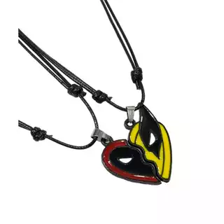 Colar Cordão Ajustável Duplo Do Deadpool e Wolverine Filme