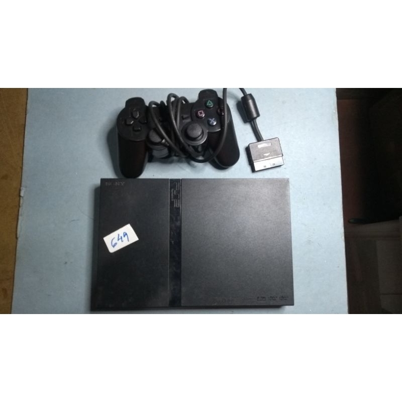 Playstation 2 com detalhes N649