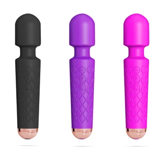 Vibrador Potente Massageador Clitoriano Varinha Mágica Portátil Silencioso e Recarregável