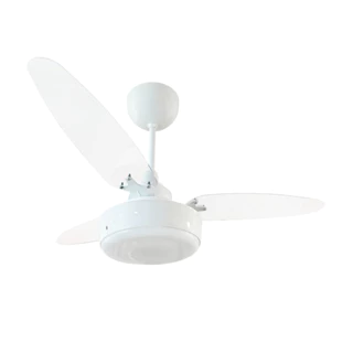 Ventilador Teto Silent Led Cristal Inverter Controle Remoto casa nova decoração quarto