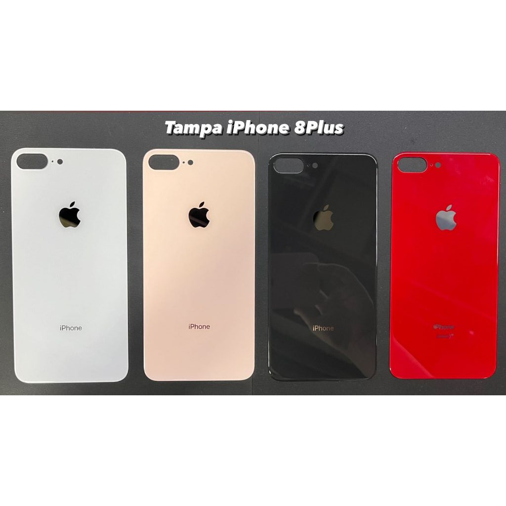 Tampa Traseira Para IPHONE 8PLUS (logo com brilho) | Shopee Brasil