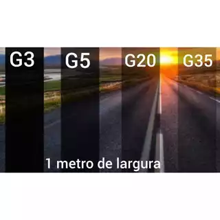 Insulfilme G3, G5 ,G20, G35, 30 Metros x 1 metro de largura, Carros, Janelas, Vidros e Outros.