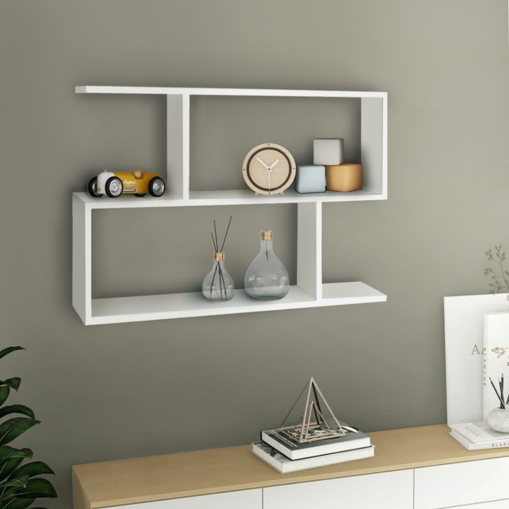 Nicho Decorativo Suspenso Para Escritório Sala Quarto Em MDF 100% Com ...